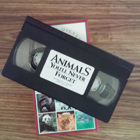 Collectable Animals You'll Never Forget VHS 75 Min Perfect Condition 1994 - Picture 4 of 5